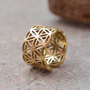 ดีไซน์ดี แหวนทองเหลือง คุณภาพสูง เครื่องประดับ เครื่องราง แหวนทองเหลือง ของขวัญสําหรับผู้หญิงและเด็กผู้หญิง - Product Image 4