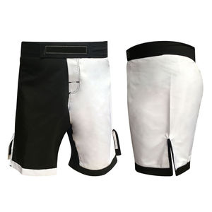 Pantalones cortos personalizados de MMA baratos hechos en fábrica, pantalones cortos personalizados de MMA de alta calidad, pantalones cortos de boxeo muay thai para hombres con servicio OEM - Product Image 5