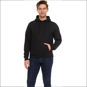 Sudadera con Capucha de Algodón 100% para Hombre, Estilo Sólido, Tejida, Otoño, Bordado 3D, Secado Rápido, Gran Venta - Product Image 4