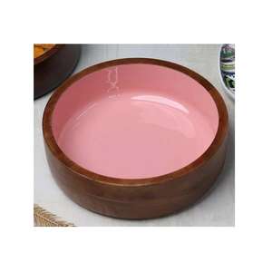 Bol en bois de style moderne pour la cuisine, le restaurant et la maison de forme carrée servant des salades d'hôtel et de restaurant à des prix raisonnables - Product Image 5