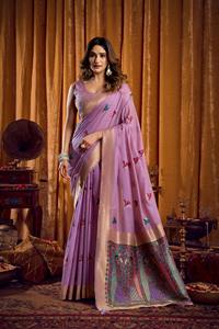 ผ้าไหมพรีเมียมสำหรับผู้หญิง ผู้จัดจำหน่ายเสื้อผ้าพื้นเมืองอินเดียแบบดั้งเดิมขายส่งจำนวนมากโดยแฟชั่นฮาร์เบอร์ - Product Image 6