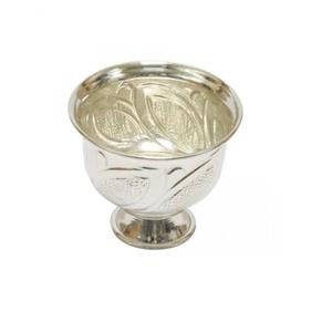 Cuenco para servir ensalada de Metal de aluminio con forma de flor de estilo antiguo con soporte de diseñador, decoración de Catering, cuenco para servir frutas - Product Image 2