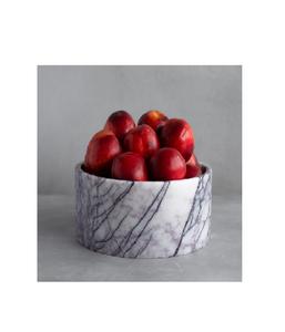 Cuenco de mármol con base de latón, vajilla, tazón de piedra de mármol, artesanía, tazón de frutas de mármol, bajo precio - Product Image 1