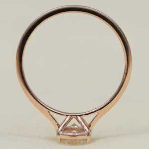 Bague de fiançailles solitaire en diamant de culture, forme ovale élégante, bague en diamant luxueuse - Product Image 4