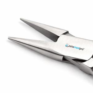 Alicates de Punta Redonda Snipe Chain de 115 mm, Herramienta de Joyería de Precisión - Product Image 1