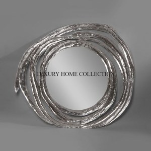 กรอบกระจกติดผนังดีไซน์โลหะโบราณอันน่าทึ่งพร้อมลวดลายที่มีอายุมากเพื่อให้ตัวละครและความอบอุ่นในทุกห้อง - Product Image 1