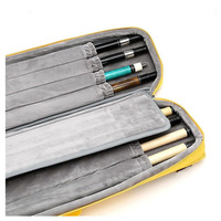 Étui personnel pour queue de billard Nouveau design Étui pour queue de billard en cuir microfibre entièrement personnalisé Sac pour queue de billard