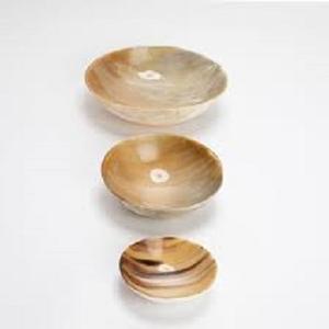 Los más exigentes utensilios de cocina cuencos de cuerno Venta caliente cuerno de búfalo ensaladera para servir comida decoración cuenco de cuerno a precio razonable - Product Image 1