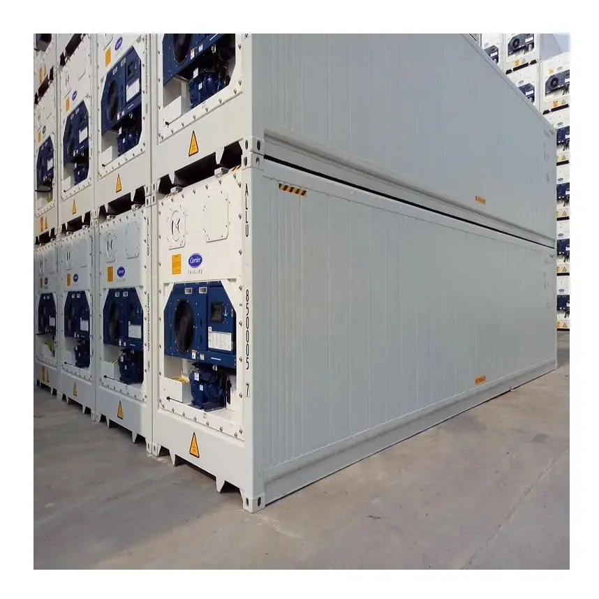 Manufacturer used refrigerated container trailer for sale
