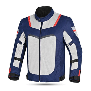 Men's White/Black Cordura Waterproof CE Armoured Textile Motorcycle Jackets Adventuring Windproof Black Motorbike Jacket For Men - Product Image 5