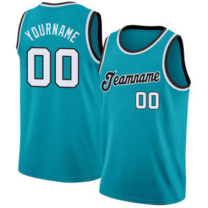 Venta caliente Reversible Baloncesto Jerseys Diseños únicos Transpirable Adulto Tamaño Sublimado Tops - Product Image 3