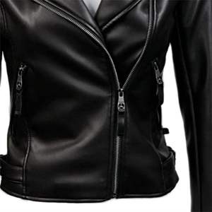 Chaqueta de cuero para mujer de alta calidad Chaqueta de cuero genuino elegante y duradera para un aspecto atemporal - Product Image 6