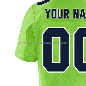 Uniforme de football américain personnalisé en gros, qualité unique, haut à séchage rapide avec un nouveau style respirant - Product Image 4