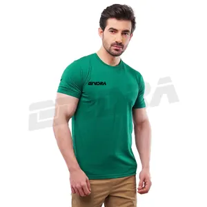 T-shirt en coton et polyester de la meilleure qualité pour hommes dernière conception de t-shirts en polyester pour hommes au meilleur prix