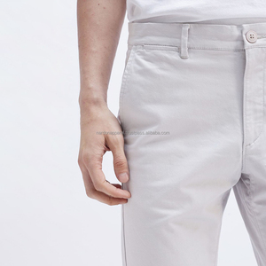 Nardon Apparel OEM Pantalon en toile personnalisé décontracté à coupe ajustée pour hommes, léger, à séchage rapide, avec poches latérales - Product Image 6