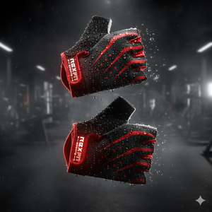 ผู้ผลิตถุงมือออกกำลังกาย ถุงมือออกกำลังกายแบบครึ่งนิ้ว ถุงมือพยุงข้อมือ ถุงมือออกกำลังกายแบบระบายอากาศได้ สำหรับทุกเพศ ถุงมือยกน้ำหนักสำหรับงานหนัก - Product Image 2