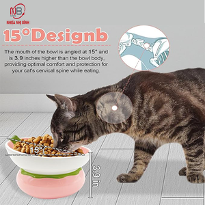 OEM Eco-Friendly Slow <b>Feeder</b> Dog Bowl Anti-Choking Anti-Spitting Plastic Cat Bowl for Small Medium Pets Premium Pet Supplies - Product Image 4