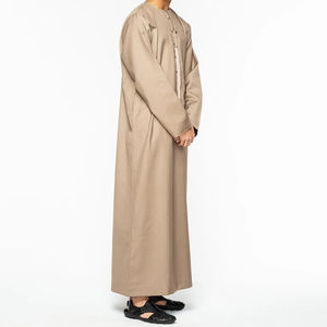 Thobe Islámico Modesto para Hombre, de Algodón, Manga Larga, Venta al Por Mayor - Product Image 3