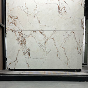 Azulejos de porcelana vitrificada esmaltada pulida antideslizante de 800x1600mm europeos modernos para interiores de lujo para bungalows de suelo de gran altura - Product Image 5