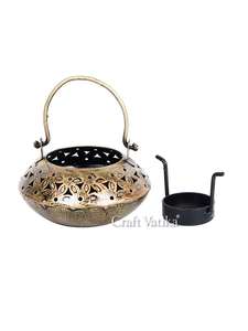 Soporte decorativo doble para velas en metal Portavelas de hierro elegante para decoración moderna del hogar y la Mesa - Product Image 2