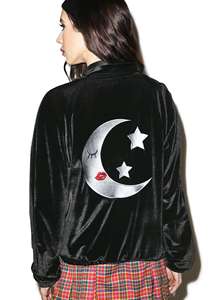 แจ็คเก็ตกำมะหยี่บอมเบอร์ใส่ได้ทั้งชายและหญิงแจ็คเก็ตกำมะหยี่บอมเบอร์สำหรับทุกเพศ - Product Image 3