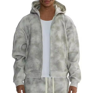 Sudadera con Capucha Estilo Vintage Lavado Ácido al por Mayor Otoño 2025 |   Tie Dye con Logotipo Personalizado |   Sudaderas con Capucha de Alta Calidad 100% Algodón para Hombre y Mujer - Product Image 3