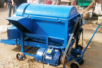 Nouvelle batteuse multifonctionnelle NH modèle 900 pour riz, blé, millet et soja, corps en acier inoxydable, capacité de 5 tonnes/heure, moteur diesel haute performance