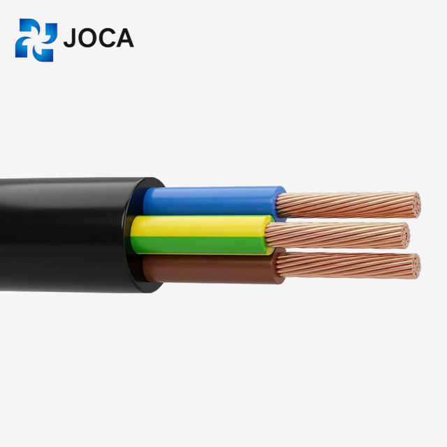 Flexible RVV Multi Core Cable 300/500V PVC Insulated Copper Power Cord 2 3 4 5 Core 1.5mm 2.5mm Electric Wire for Appliances