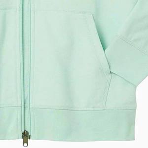 Sweat-shirts à capuche respirants pour hommes 100 % coton zippés brodés personnalisables coupe ample en molleton - Product Image 5