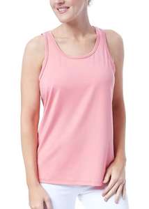 Débardeur musculaire en maille extensible/polyester pour femme Exoro Apparels EA-WTT-007, vente chaude 2025 - Style sportif respirant et léger - Product Image 2