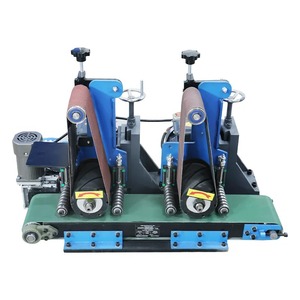 Auto Metal Small Abrasive Belt 150MM Polisher Gear Component Polishing <strong>Machine</strong> Motor Powered Metal Polishing <strong>Machine</strong> - Product Image 2
