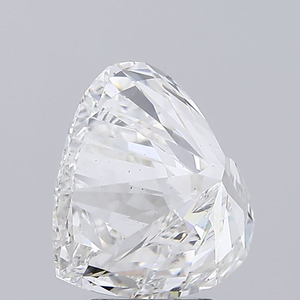 Bague de fiançailles haut de gamme en diamant synthétique de laboratoire de 4,02 carats, taille cœur, G VVS2, certifiée IGI, CVD - Product Image 6