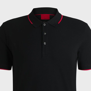 T-shirt polo à manches courtes pour hommes, nouvelle qualité, polyester/coton, nouvelle collection - Product Image 2