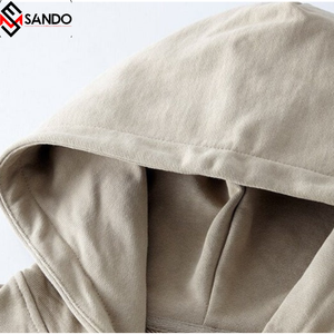 เสื้อฮู้ดดี้ใส่ได้ทั้งชายและหญิงผ้าคอตตอนสไตล์สตรีทเทอร์รี่ไซส์ใหญ่พิเศษระบายอากาศได้ดีไร้รอยต่อสำหรับฤดูหนาวโลโก้ออกแบบได้ตามต้องการ - Product Image 3