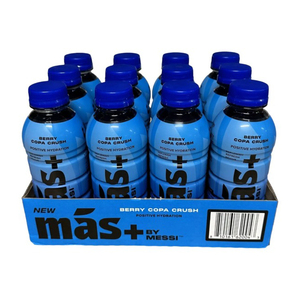 Boisson Électrolytique Sportive Mas+ By Messi Hydration Drink Berry Copa Crush 12 en Gros à Prix Export Compétitif pour Emballage en Vrac - Product Image 2