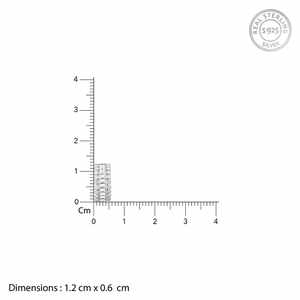 Pendientes de moda de circón plateado con encanto seductor - Product Image 6