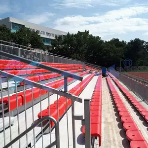 Avant 9row Tribunes Aluminium Tribune Zitsysteem Buiten Metalen Structuur Staal Tijdelijke Toeschouwer Voetbal Stadion Stoelen