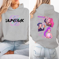 Nouveaux sweats à capuche décontractés pour femmes et hommes, à manches longues, style décontracté, à la mode, avec motif Demon Hunters Mira Rumi Zoey, inspirés de l'anime et du K-pop