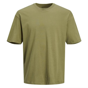Top Quality Men's <b>Oversized</b> Crew Neck <b>T</b> <b>Shirt</b> for Men Factory Rate Loose Boxy Fit <b>Plain</b> Short Sleeves <b>T</b>-<b>Shirt</b> for Men Workout - Product Image 2