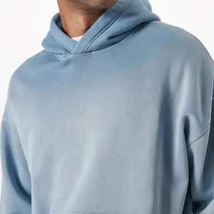 Fabricante de Ropa, Sudadera con Capucha Premium de Alta Calidad para Hombre, Lavado Ácido, Corte Holgado, Logotipo Personalizado, 100% Algodón, Precio al por Mayor - Product Image 2