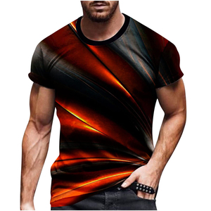 2024 nuevo personalizado todo 3D sublimación impresión Digital hombres mujeres camiseta gráfica camisetas a granel - Product Image 2