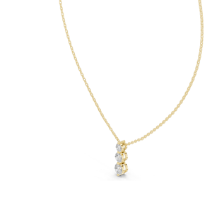 จี้เพชร CVD สร้างในห้องปฏิบัติการ 1.11 กะรัต คุณภาพ VVS-VS สี EF ทอง 18KT, 14KT, โรสโกลด์, เยลโลว์โกลด์, ไวท์โกลด์ เครื่องประดับหรูหรา - Product Image 4