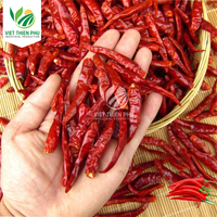 VIET THIEN PHU VTP/OL-39 Biologische hoogwaardige rode hele chilipepers 65.000-75.000 SHU, afkomstig uit Vietnam