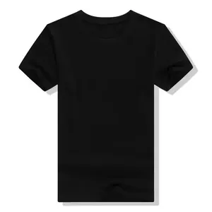 Camisetas para hombre de manga corta con cuello redondo y logotipo en relieve personalizado de alta calidad de algodón puro de 210gsm - Product Image 5