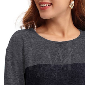 Conjunto de chándal de dos piezas con cuello redondo para mujer con chándal cómodo para correr de invierno para estilo de patrón personalizado - Product Image 4