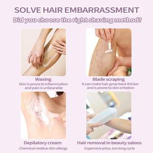 Rasoir électrique étanche pour femme avec chargement USB, pour le visage, le corps et la zone du bikini, avec indice d'étanchéité IPX7 - Product Image 5