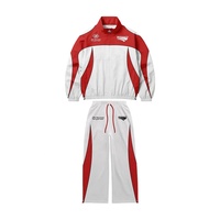 Conjunto de Dos Piezas de Chaqueta Cortavientos de Invierno Personalizada de Primera Calidad, Ligera, Corte Regular, Sólida, Impermeable y Transpirable de Poliéster