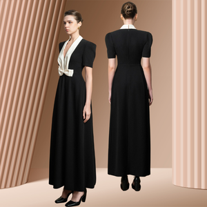 High Quality Elegant <b>Dresses</b> AKINA LONG <b>DRESS</b> 129 Cm Good-Quality Material Custom Logo Trendy Women'S Clothing Ready To Ship - Product Image 5