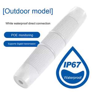 Ngoài trời không thấm nước chống bụi <span class=keywords><strong>RJ45</strong></span> Ethernet Cáp kết nối thẳng qua <span class=keywords><strong>100M</strong></span> Dual-Port Coupler Mạng Cáp Extender - Product Image 2