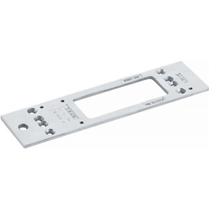 White 9016 Mounting <b>Plate</b> for TS 3000 Over <b>Door</b> Racks GEZE Product - Product Image 1